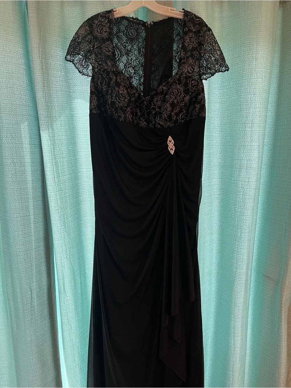 Oleg Cassini Black Dress